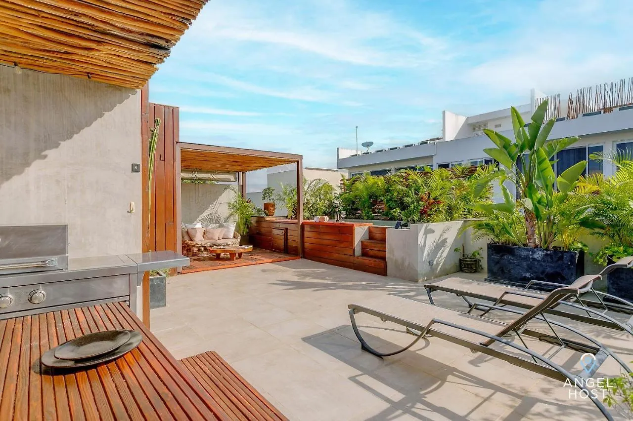 شقة Chic Suites In The Heart Of Tulum By Stella Rentals